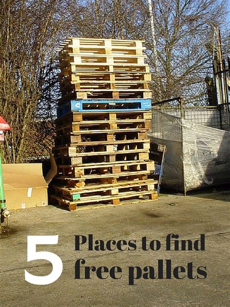 where can i get pallets for free